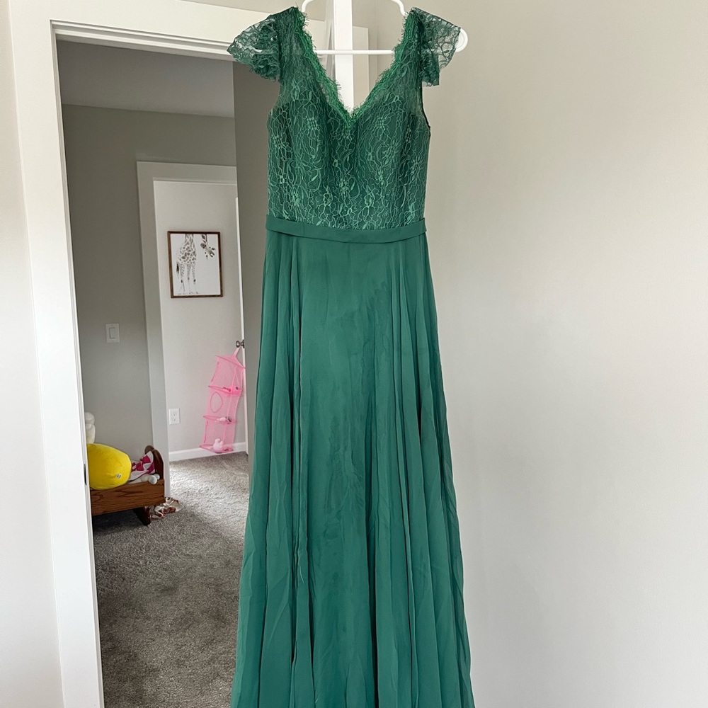 Dark Green Formal Dress